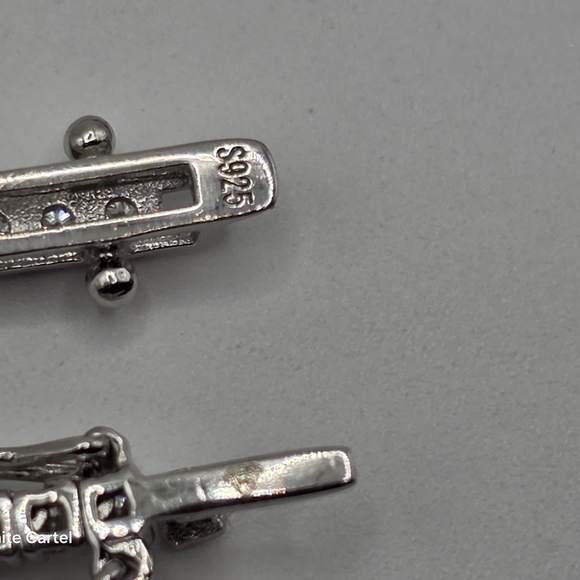 2.5mm 20 Inch Genuine Moissanite Tennis Chain - Picture 5 of 16